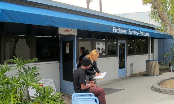 College studier i Santa Monica - SMC reception