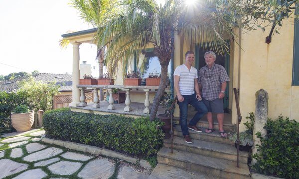USA, 50+ kurs, engelska, Santa Barbara - boende - familj